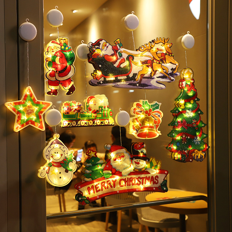 Christmas Presale - Christmas Window Hanging Lights