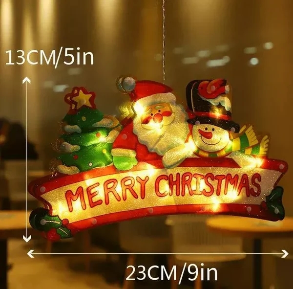 Christmas Presale - Christmas Window Hanging Lights